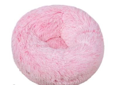 pluche donut bright pink frost 60cm