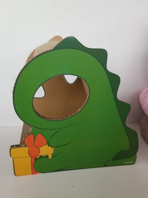 bohemia green dino krabkarton speeltje