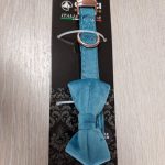 collar velour blue 1.5*24.5 - 35 cm