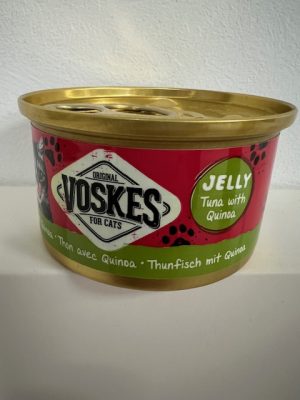 voskes gelei wetfood tonijn met quinoa 85 gr