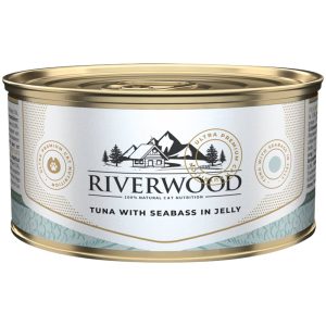 Riverwood Tuna With Seabass in Jelly 85 gr