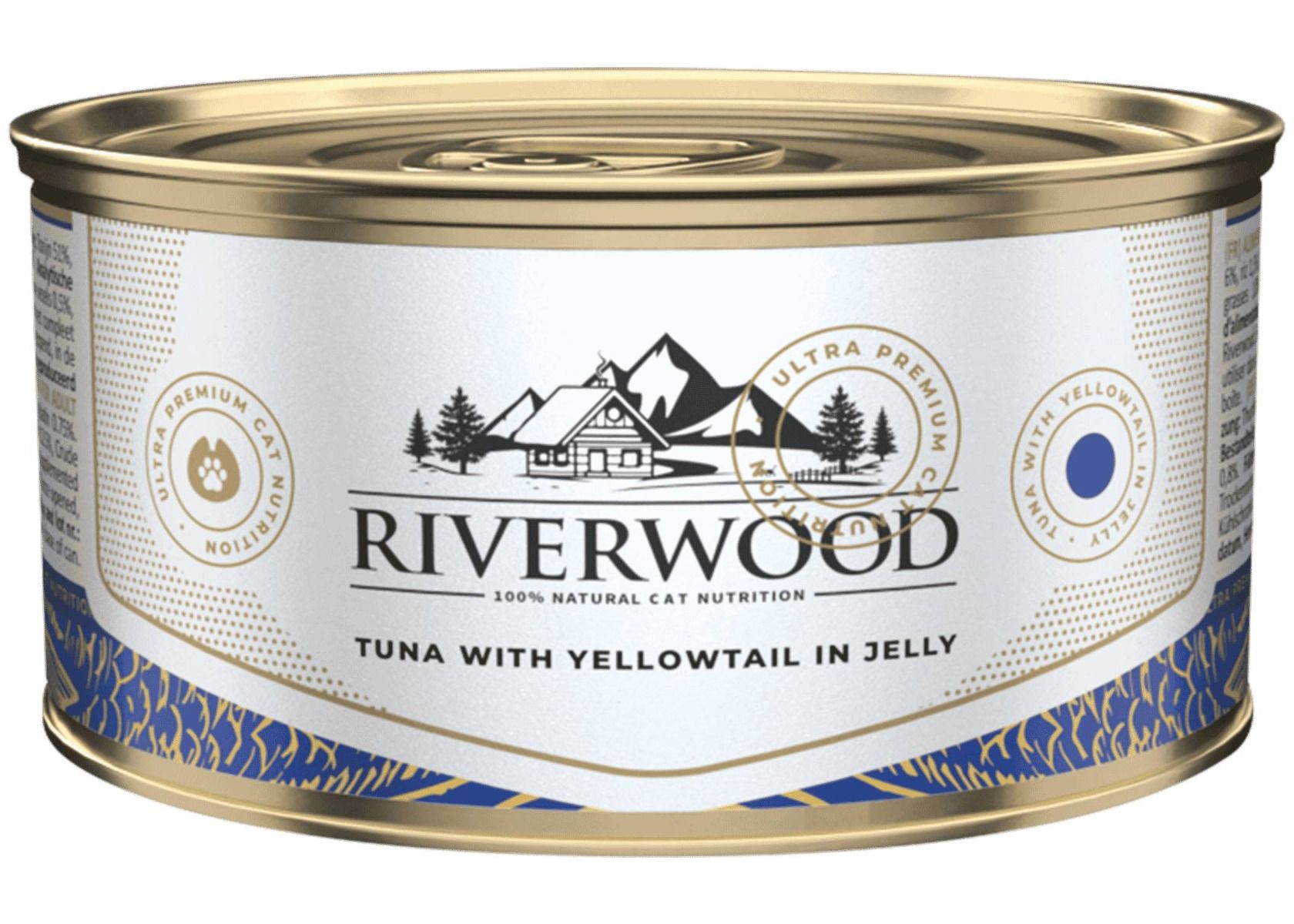 Riverwood Tuna With Yellow Tail in Jelly 85g